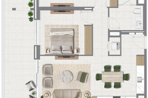 Dubai South (Dubai World Central), Dubai, BAE’de satılık daire 1 yatak odası, 74 m&sup2; No 704469 - fotoğraf 12