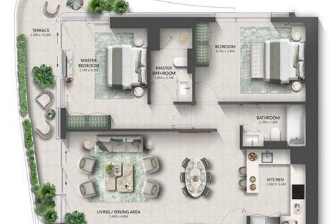 Maritime City, Dubai, BAE’de satılık daire 1 yatak odası, 73 m² No 704466 - fotoğraf 28