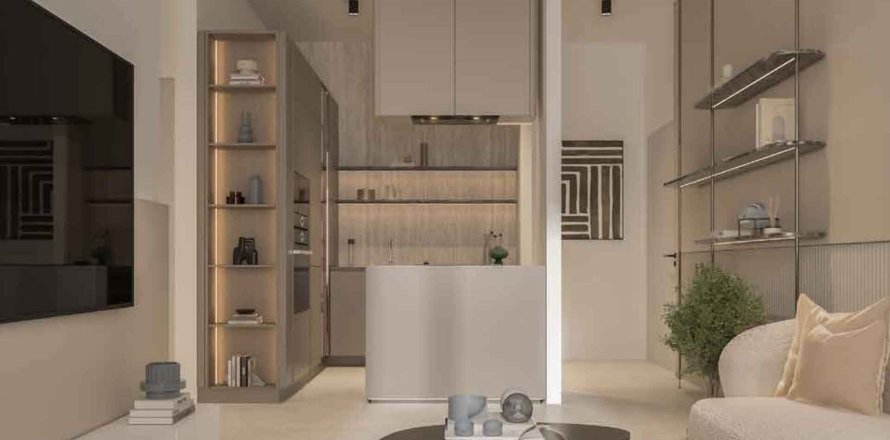 Apartment in AUM 99 in Dubai Residence Complex, Dubai, UAE 1 room, 37 sq.m. № 694584