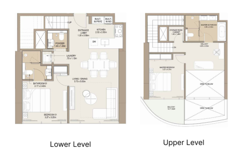 Apartman u City of Arabia, Dubai, UAE 1 soba, 37 m2 Br. 732644 - fotografija 12