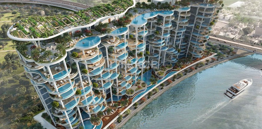 Twee-onder-een-kapwoning in Al Safa, Dubai, VAE 5 slaapkamers, 733 vr.m. nr 423870