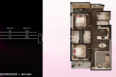 Lakás itt: Al Satwa, Dubai, EAE, 1 hálószoba, 51 m², azonosító: 720383 - fénykép 16