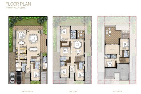 Villa til salg i DAMAC Hills (Akoya by DAMAC), Dubai, UAE 3 soveværelser № 704582 - foto 9