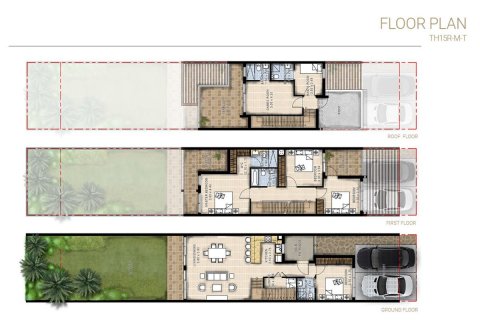 Villa til salg i DAMAC Hills (Akoya by DAMAC), Dubai, UAE 3 soveværelser № 704582 - foto 6