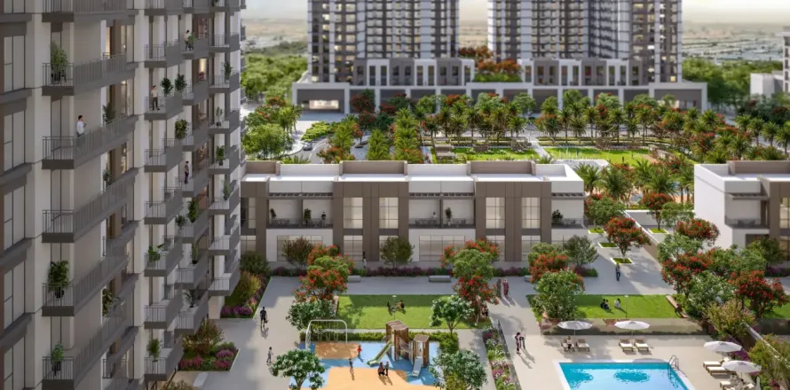 Leilighet i Town Square, Dubai, Emiratene 1 soverom, 60.88 kvm nr. 752338