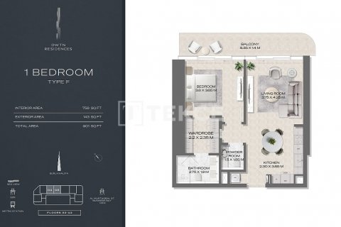 Apartamento en venta en Business Bay, Dubai, EAU 3 dormitorios, 160 m2 № 616158 - foto 16