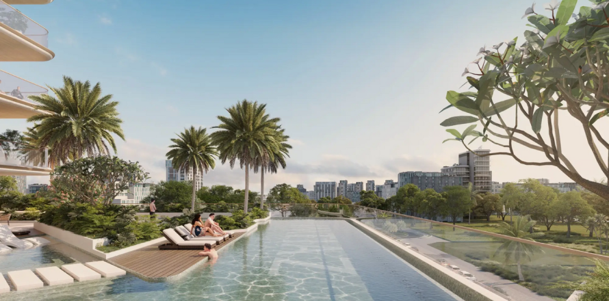 آپارتمان در Dubai ، امارات متحده عربی 1 خوابه ، 78 متر مربع.  شماره 646094