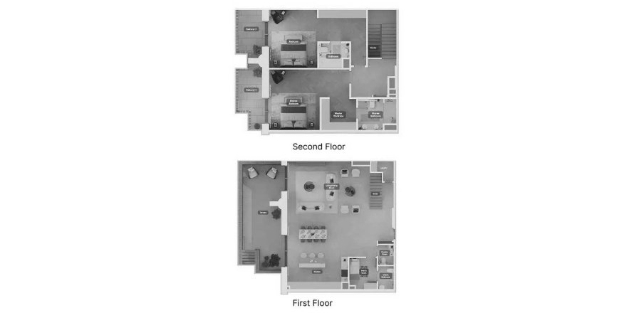 Byt v SAMA YAS na Yas Island, Abu Dhabi, SAE 1 ložnice, 258.46 m² Č.: 737715