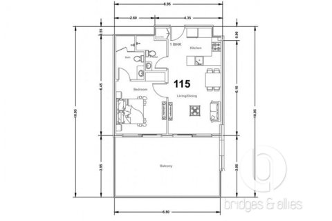 Apartament na sprzedaż w Dubai South (Dubai World Central), Dubai, ZEA 1 sypialnia, 74 mkw., nr 730106 - zdjęcie 20