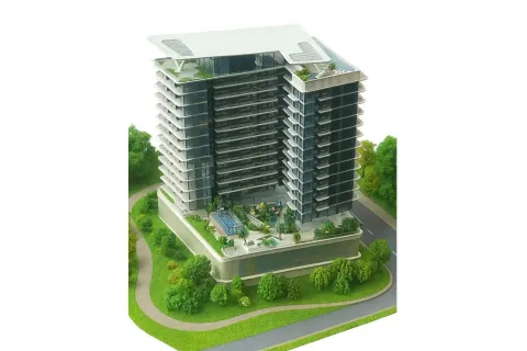 Leilighet til salgs i Dubai, Emiratene 1 rom, 32.42 kvm Nr. 752446 - Foto 3