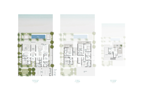 Vila di Mohammed Bin Rashid City, Dubai, UEA 4 kamar tidur, 654 m2 nomor 689776 - foto 13
