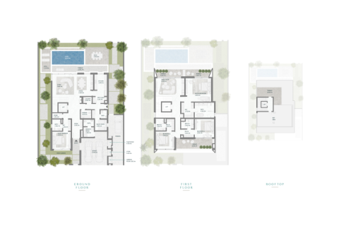 Vila di Mohammed Bin Rashid City, Dubai, UEA 4 kamar tidur, 654 m2 nomor 689776 - foto 10