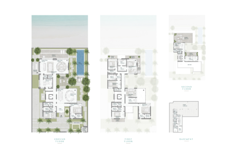 Vila di Mohammed Bin Rashid City, Dubai, UEA 4 kamar tidur, 654 m2 nomor 689776 - foto 15