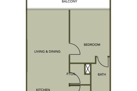Apartament na sprzedaż w Dubai Land, Dubai, ZEA 1 pokój, 36 mkw., nr 732418 - zdjęcie 5