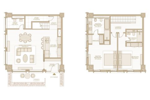 Lakás itt: Dubai, EAE, 1 hálószoba, 78 m², azonosító: 704492 - fénykép 15
