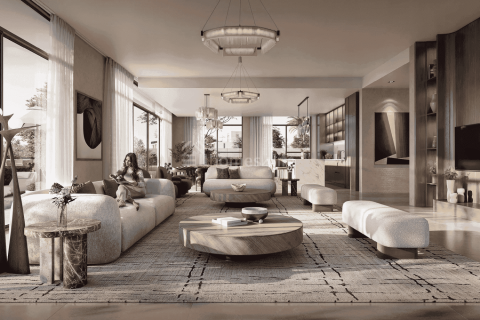 Villa i The Valley, Dubai, UAE 4 soveværelser, 542 kvm № 722841