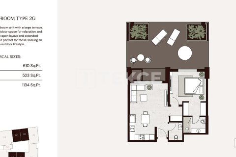 Appartement te koop in Jumeirah Village Circle, Dubai, VAE 3 slaapkamers, 168 vr.m., nr 689634 - foto 21
