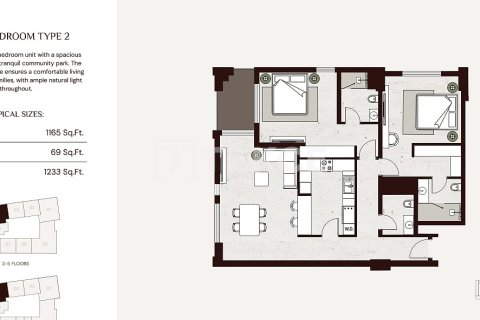 Appartement te koop in Jumeirah Village Circle, Dubai, VAE 3 slaapkamers, 168 vr.m., nr 689634 - foto 24