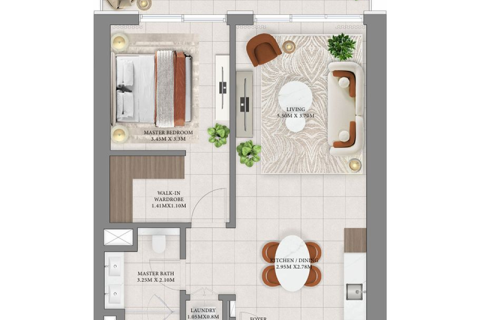 Apartamento para venda em Dubai Hills Estate, Dubai, EAU 1 quarto, 68 m2 № 690208 - foto 2