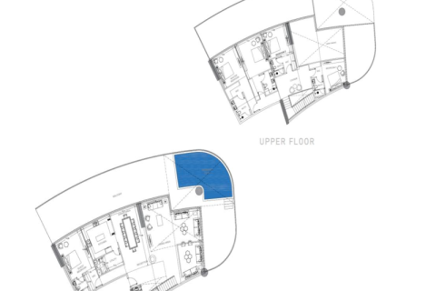 Duplex in vendita a Dubai Harbour, Dubai, EAU 1 camera da letto, 62 mq. № 690206 - foto 14