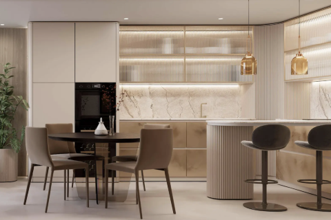 Byt v Dubai, SAE 2 ložnice, 119 m² Č.: 754993 - fotografie 4