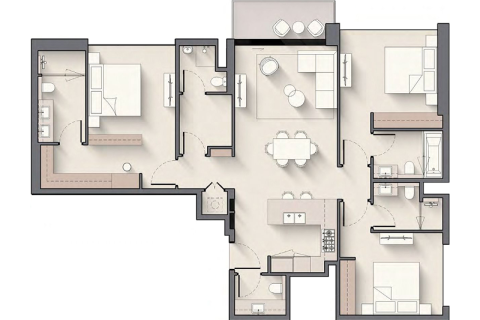 Apartment in Dubai South (Dubai World Central), UAE 1 room, 41 sq.m. № 689721 - photo 10