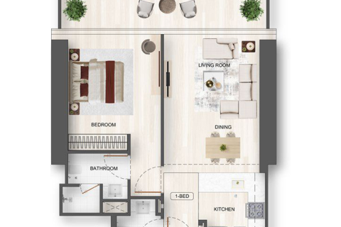Apartamento para venda em Jumeirah Village Triangle, Dubai, EAU 1 quarto, 122 m2 № 689719 - foto 8
