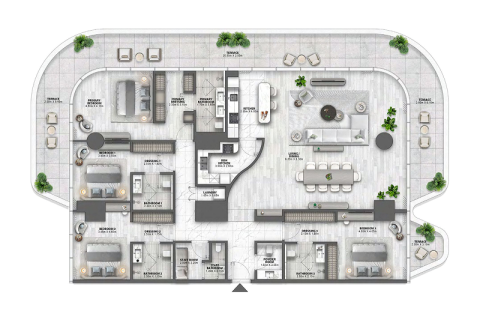 Apartament na sprzedaż w Palm Jumeirah, Dubai, ZEA 1 sypialnia, 79 mkw., nr 689716 - zdjęcie 12