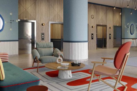 Apartmen di Maritime City, Dubai, UAE 1 bilik tidur, 63 meter persegi № 722569 - foto 12