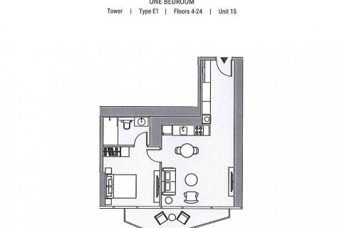 Lakás itt: Business Bay, Dubai, EAE, 1 hálószoba, 64.6 m², azonosító: 520396 - fénykép 20