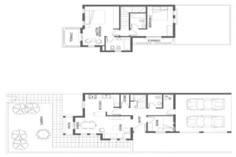 Villa The Springs, Dubaijā, AAE 2 istabas, 167 m2 Nr. 649783 - attēls 19
