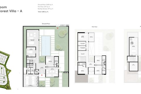 Vilë në Dubai, Emiratet e Bashkuara Arabe 2 dhoma gjumi, 175 m2. № 704607 - Foto 10
