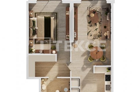Müüa korter asukohaga Dubai Sports City, AÜE: 1 magamistoaga, 68 m² Nr 538409 - pilt 12