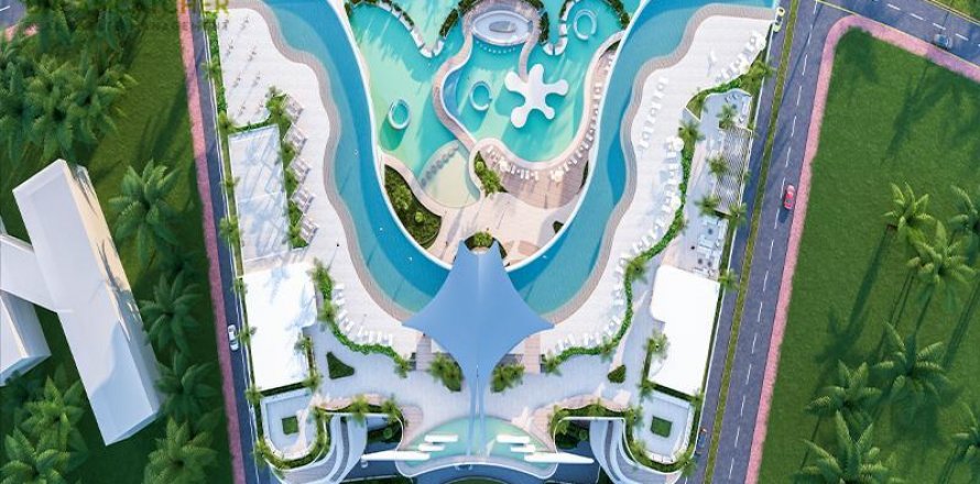 Al Marjan Island、Ras Al Khaimah、UAEにあるマンション 48 m2 No454598
