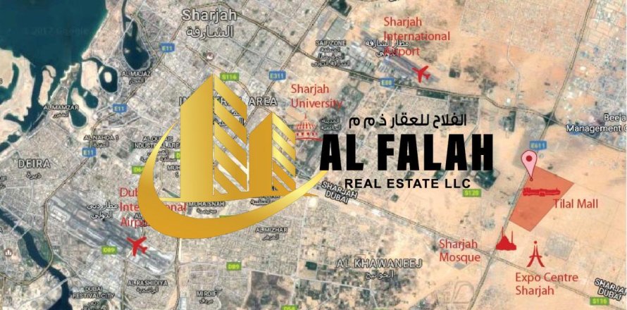 Zemes gabals Tilal City, Sharjahjā, AAE 288 m2 Nr. 650800