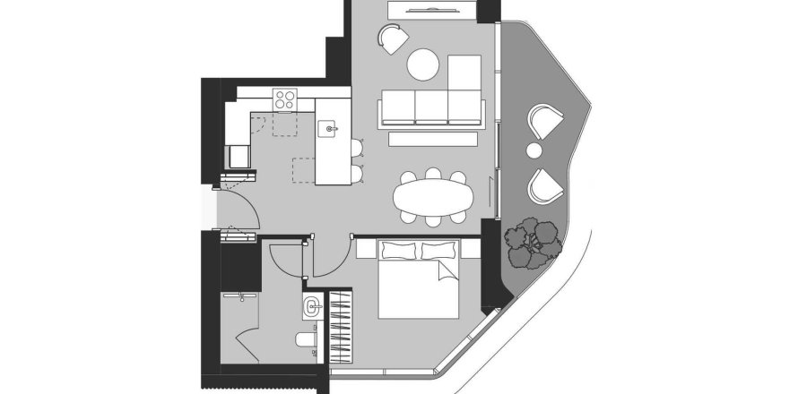 Διαμέρισμα σε Artistry Two Residences σε Dubai Design District, ΗΑΕ 1 υπνοδωμάτιο, 68.52 τ.μ. Αρ. 694748