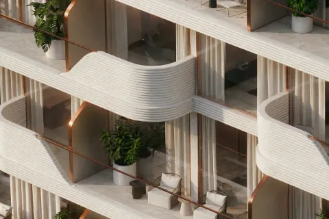 阿联酋 Dubai Jumeirah Village Circle 公寓  1 卧, 75 平方米 , 编号 712620