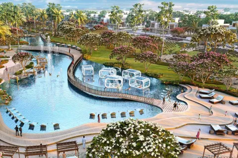 Townhouse de vânzare în Damac Lagoons, Dubai, EAU 4 dormitoare, 144 mp. №721438 - poză 4