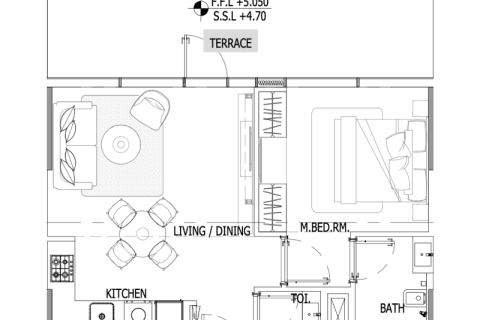 Appartement te koop in Dubai South (Dubai World Central), Dubai, VAE 1 kamer, 31 vr.m., nr 732576 - foto 4