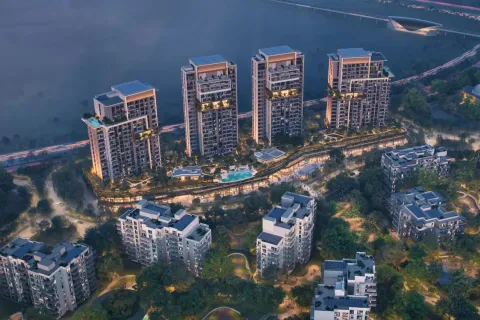 Apartament în Dubai, EAU 2 dormitoare, 133.79 mp. №752673