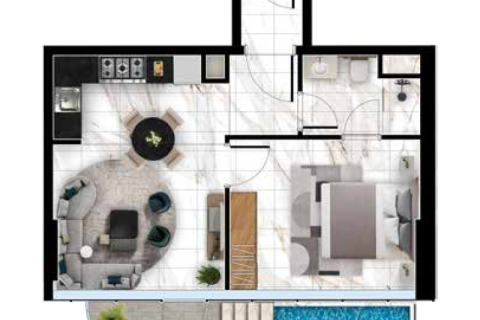 Dzīvoklis Dubai Science Parkjā, AAE 1 istaba, 35 m2 Nr. 732516 - attēls 7
