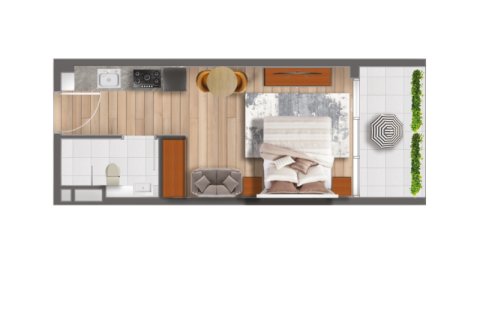 Lakás itt: Dubai Studio City, EAE, 1 hálószoba, 36 m², azonosító: 732517 - fénykép 7