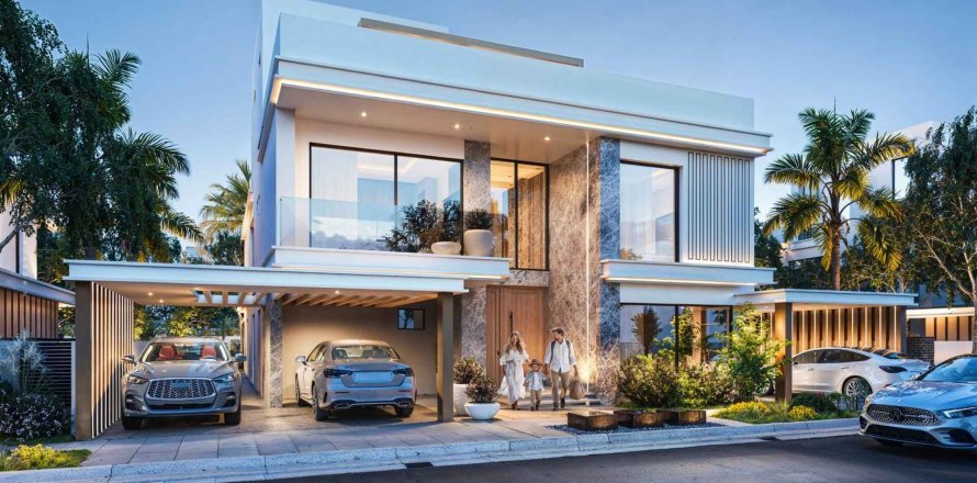 Řadový dům v Damac Islands2 - Tahiti 2 v Dubai Land, SAE 5 ložnice, 293 m² Č.: 702051