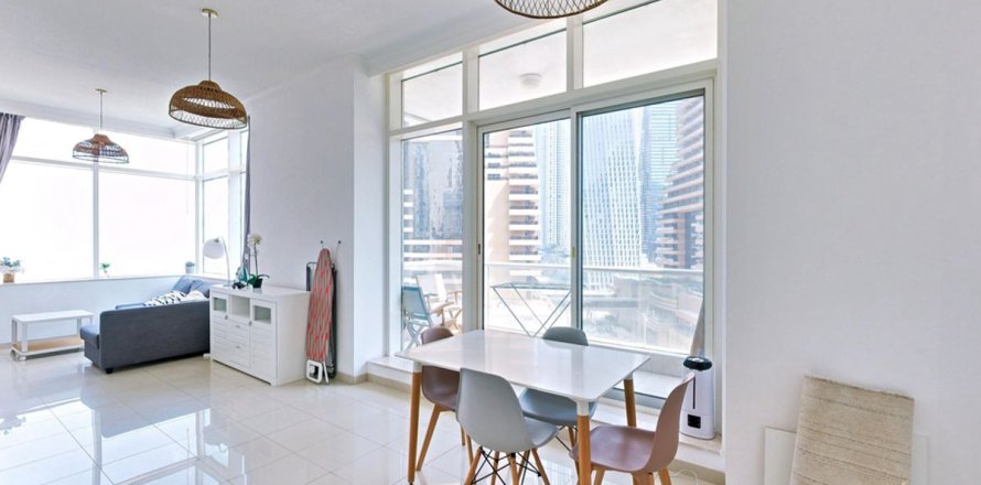 Apartmen di Dubai Marina, UAE 1 bilik tidur, 75.5 meter persegi № 722783