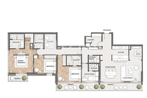 Penthouse til salg i Dubai Marina, Dubai, UAE 5 soveværelser, 509 kvm № 764501 - foto 21