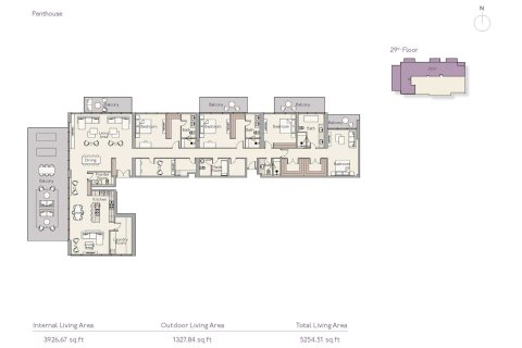 Apartment til salg i Mohammed Bin Rashid City, Dubai, UAE 4 soveværelser, 286 kvm № 704877 - foto 5