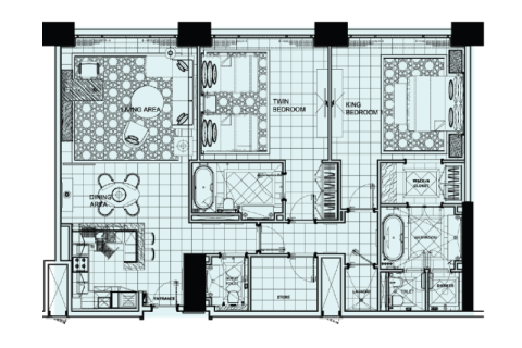 Apartment in Abu Dhabi, UAE 1 bedroom, 92 sq.m. № 690154 - photo 6