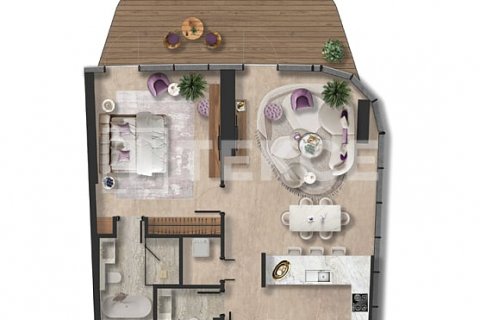 Пәтер Al Marjan Island, Рас-эль-Хайма, БАӘ-да 1 жатын бөлме, 91 м² № 599985 - фото 22