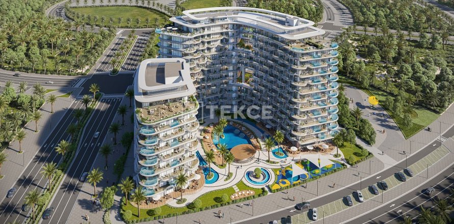 Пәтер Al Marjan Island, Рас-эль-Хайма, БАӘ-да 1 жатын бөлме, 91 м² № 599985