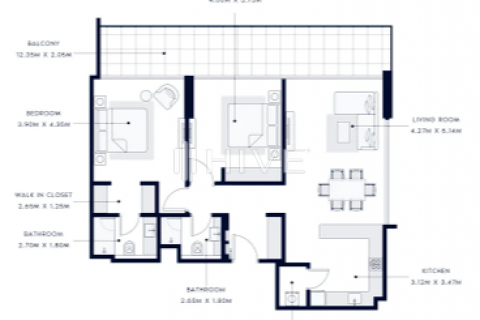 Wohnung zum Verkauf in Al Furjan, Dubai, VAE 2 Schlafzimmer, 186.3 m2 Nr. 539882 - Foto 2